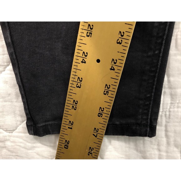 Ava & Viv Jeans Women's Plus Size 20 Black Denim High Rise Skinny Stretch 38x27 - Picture 11 of 12